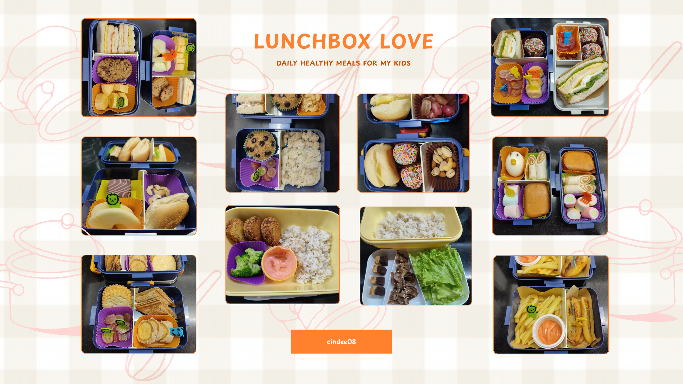 Lunchbox Love - Daily Healthy Meals for My Kids