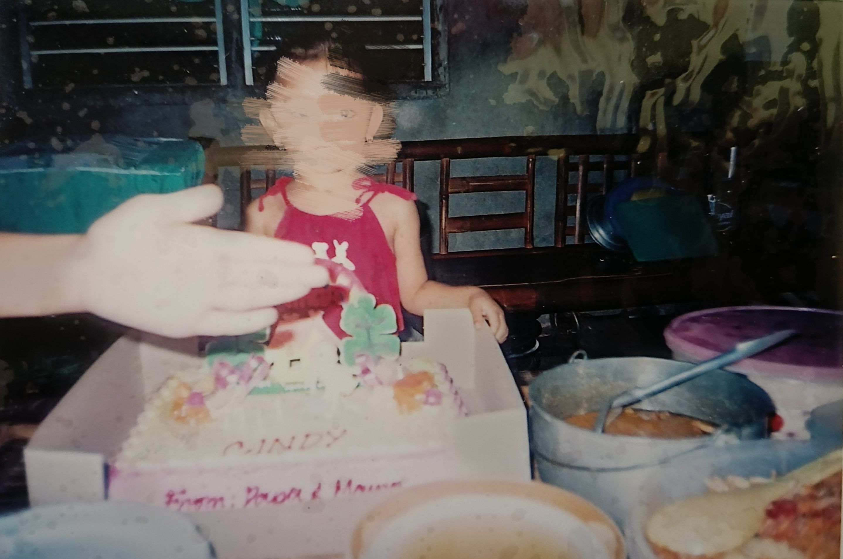 Five years old, birthday excitement, and my sister’s naughty friends turning the shoot chaotic (I cried after)