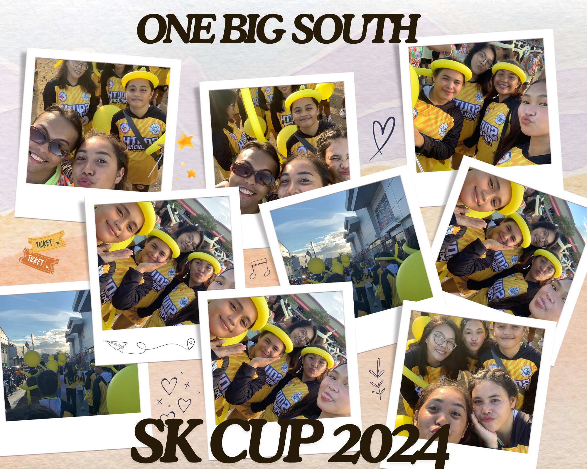 Blue School Years College Students Album Photo Collage.png