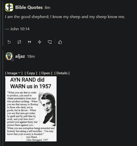 I open Nostr. I see the…