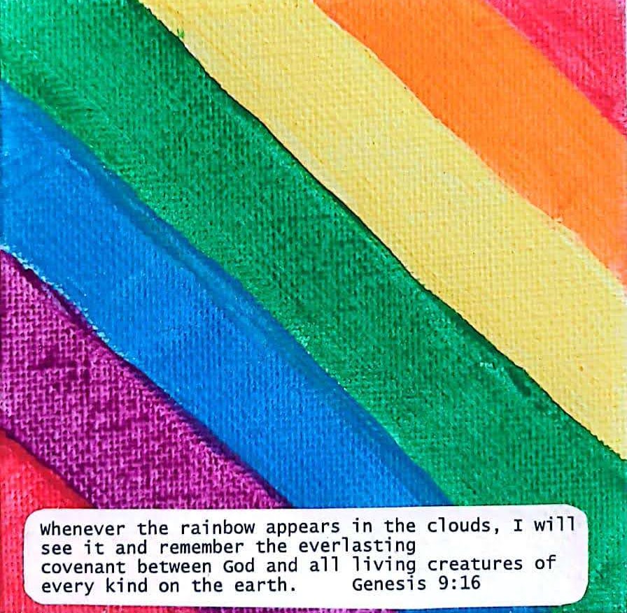 Whenever the rainbow appears in the…