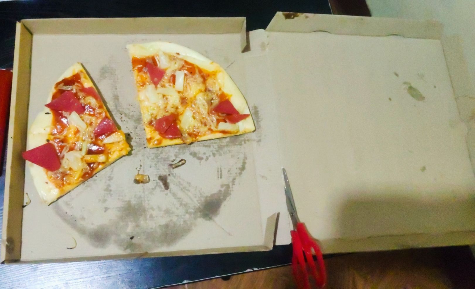 my four slice left over π