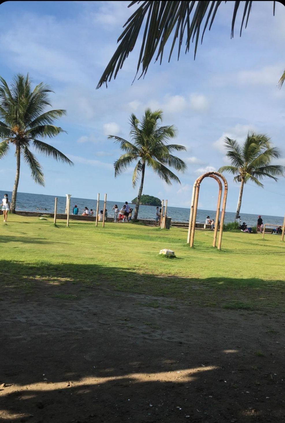 Peoples park Baybay Beach