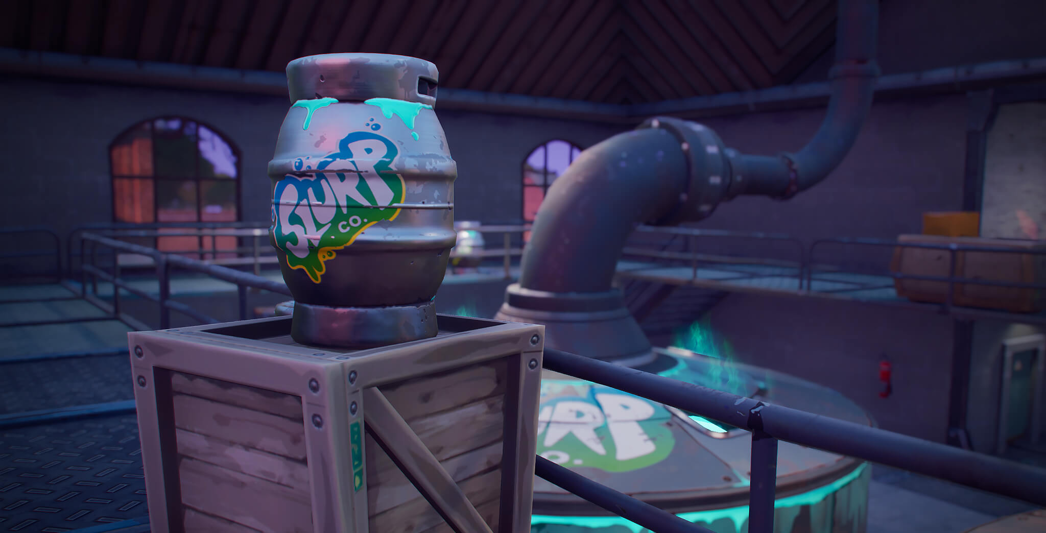 Picture of a fortnite barrel