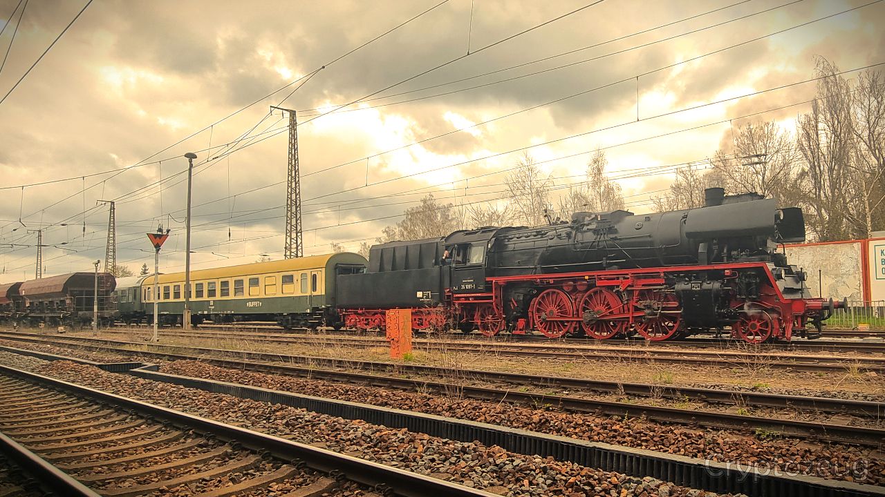 Getting the train ready