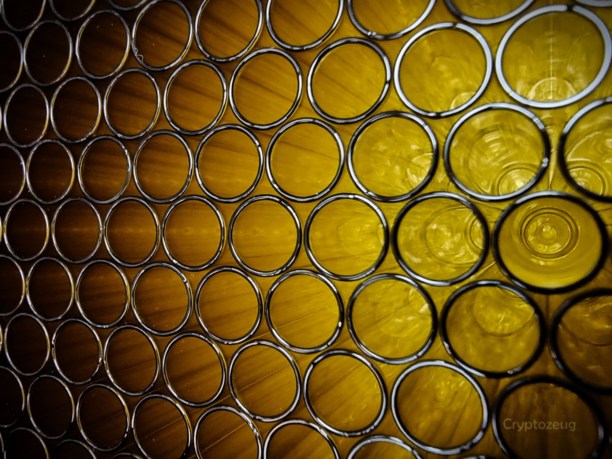 Circular honeycomb