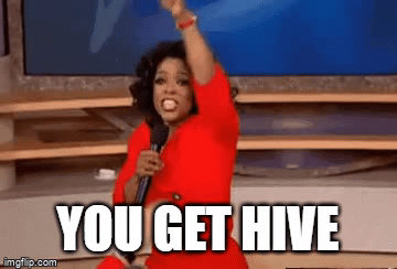 Yes, everyone get a chance to win HIVE