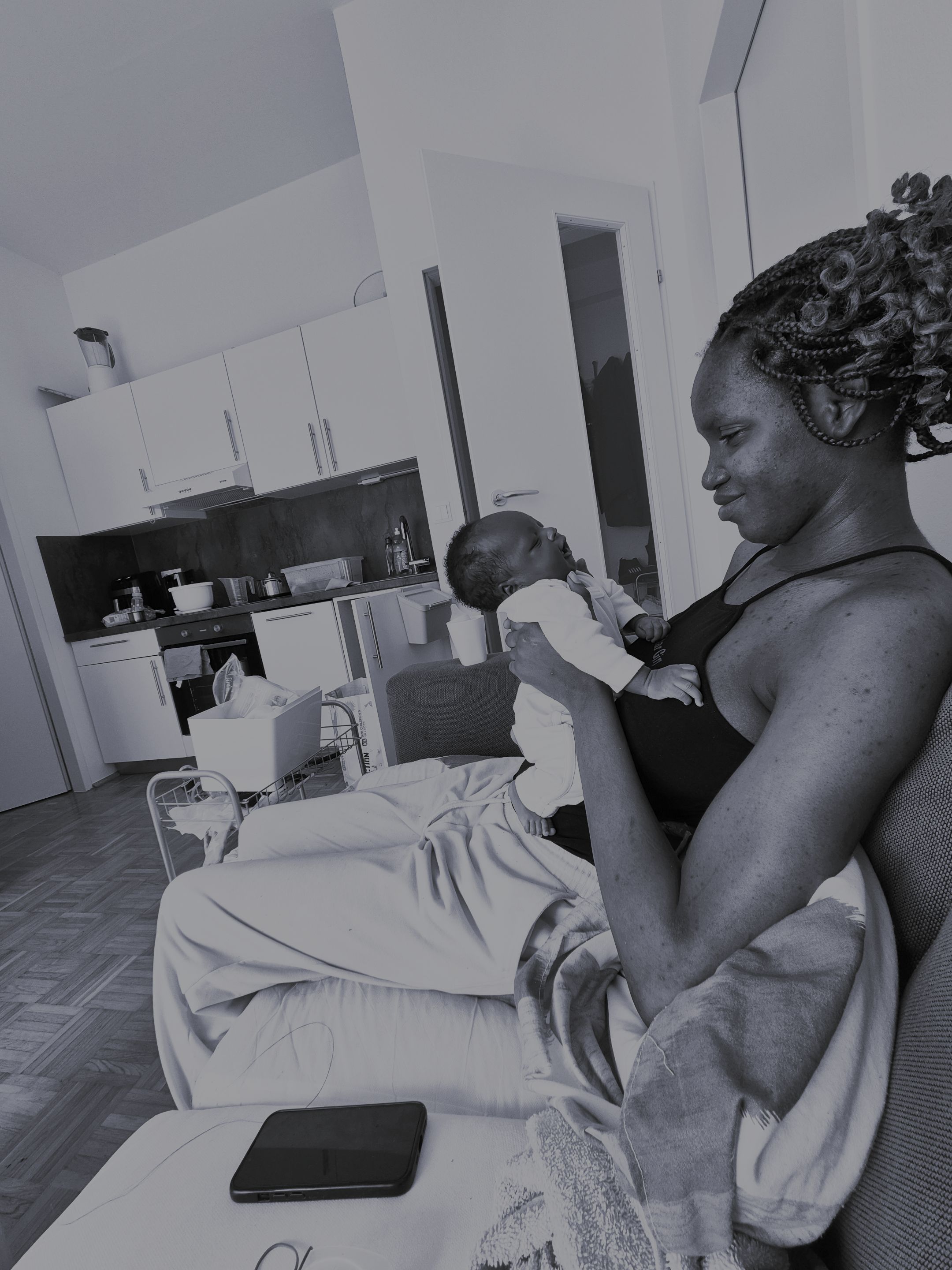Mummy and Zara