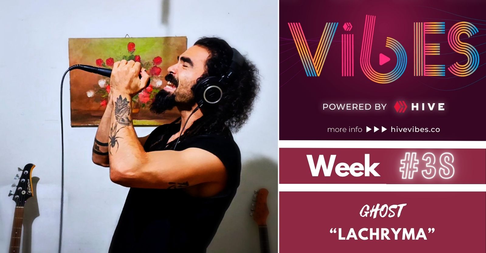 Vibes Web3 Music Competition Week #38 || Ghost - Lachryma (Cover By @David.Dicotomia)