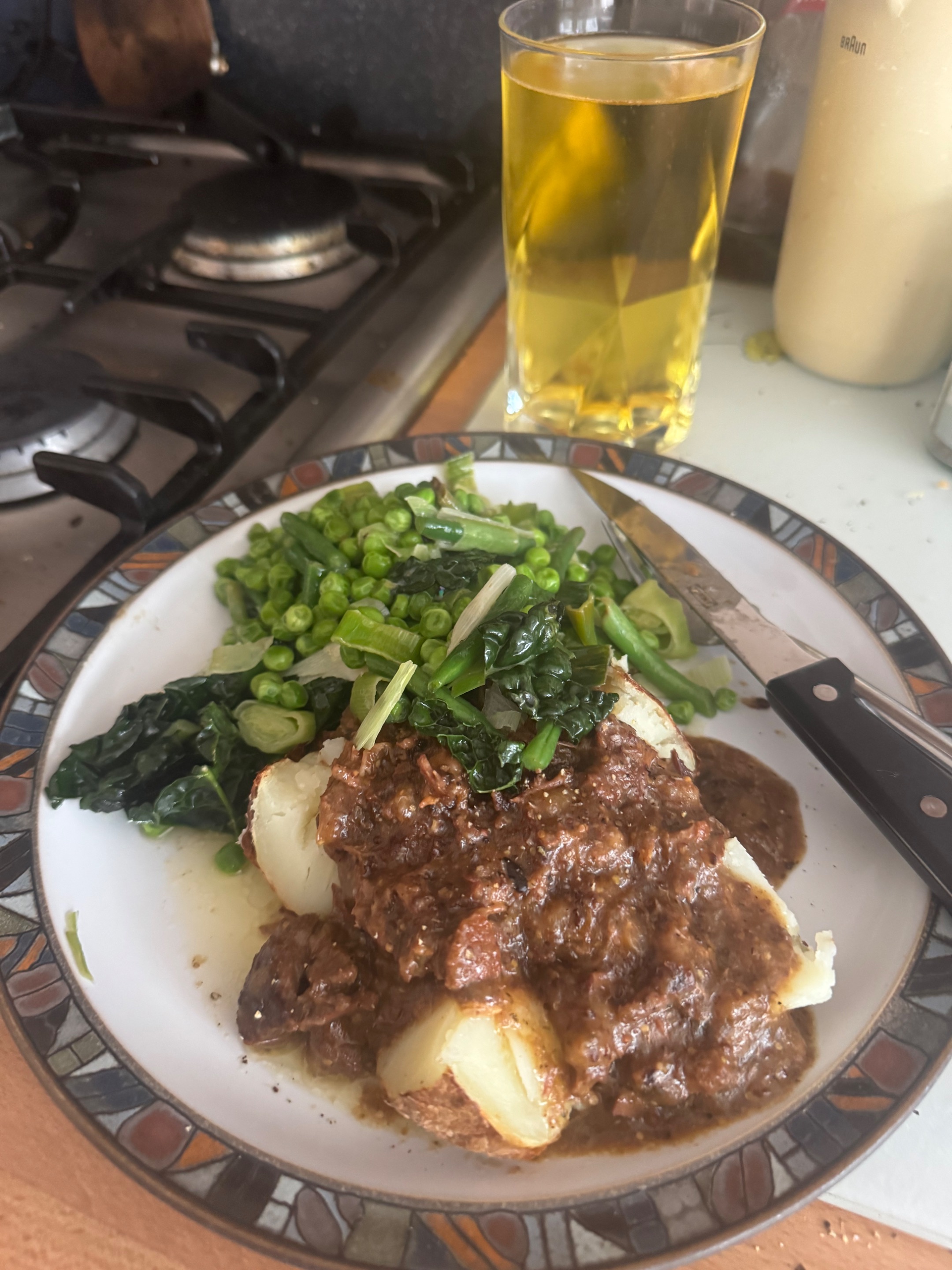 Beef and beer stew with an interesting little hack 