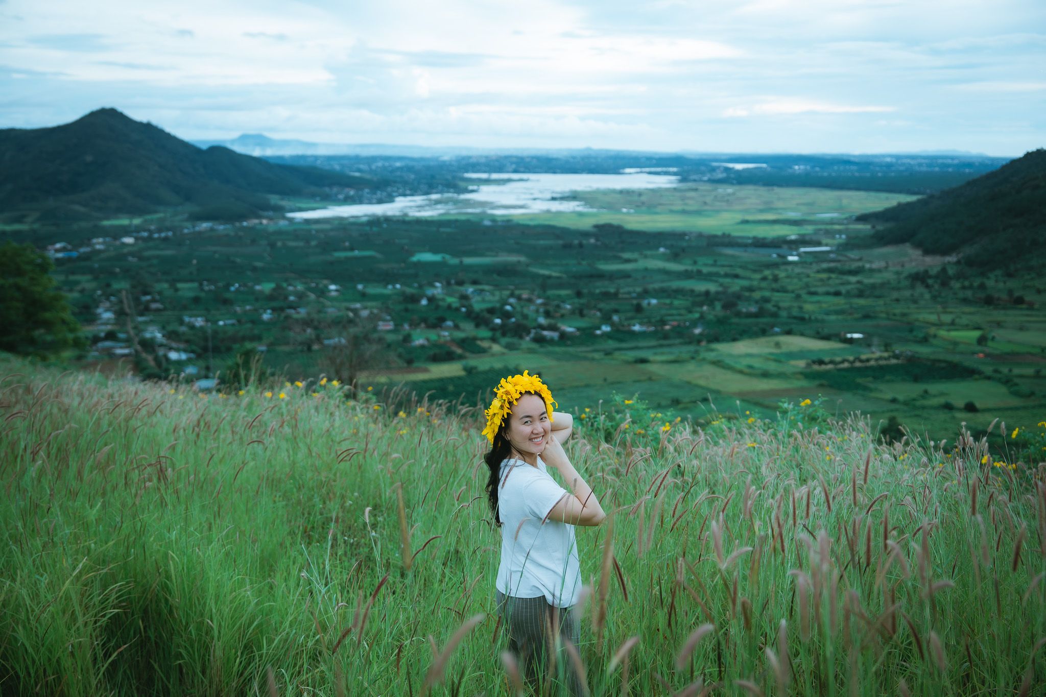 This is the view from the mountain