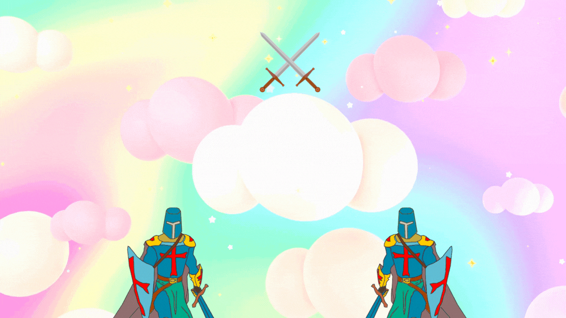 Vídeo de Intro de presentación Infantil Colorido Rosa y azul.gif