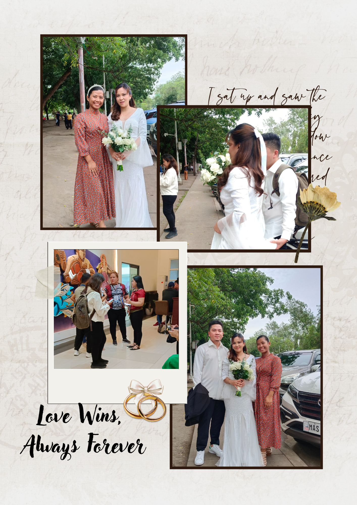 Beige Aesthetic Autumn Photo Collage A4 Document.png