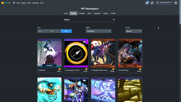 Splintertalk nft market.gif