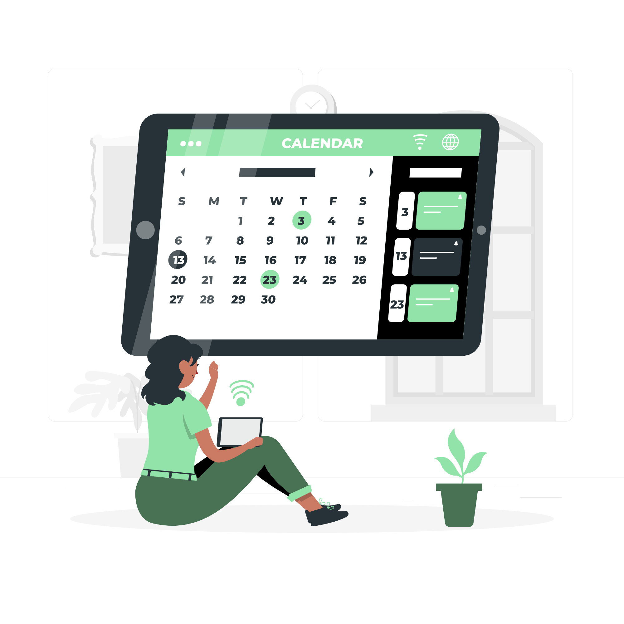 Online calendar-rafiki.png