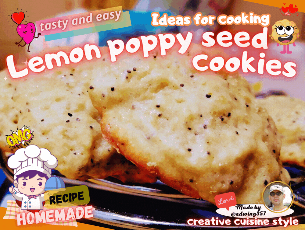 Pan de amapola…
Payout: 0.000 HBDPoppy seed and lemon cookies / Ideas for cooking with love
2024-07-04 19:43![Galletas de amapola y limón (1).gif