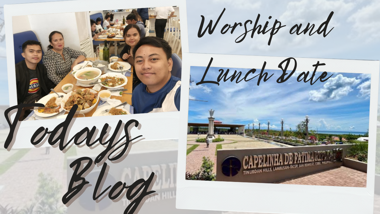 Spending Weekend Visiting CAPELINHA DE FATIMA REPLICA AND Eating Lunch AT Capitancillo Cafe & Restaurant and Catering Services