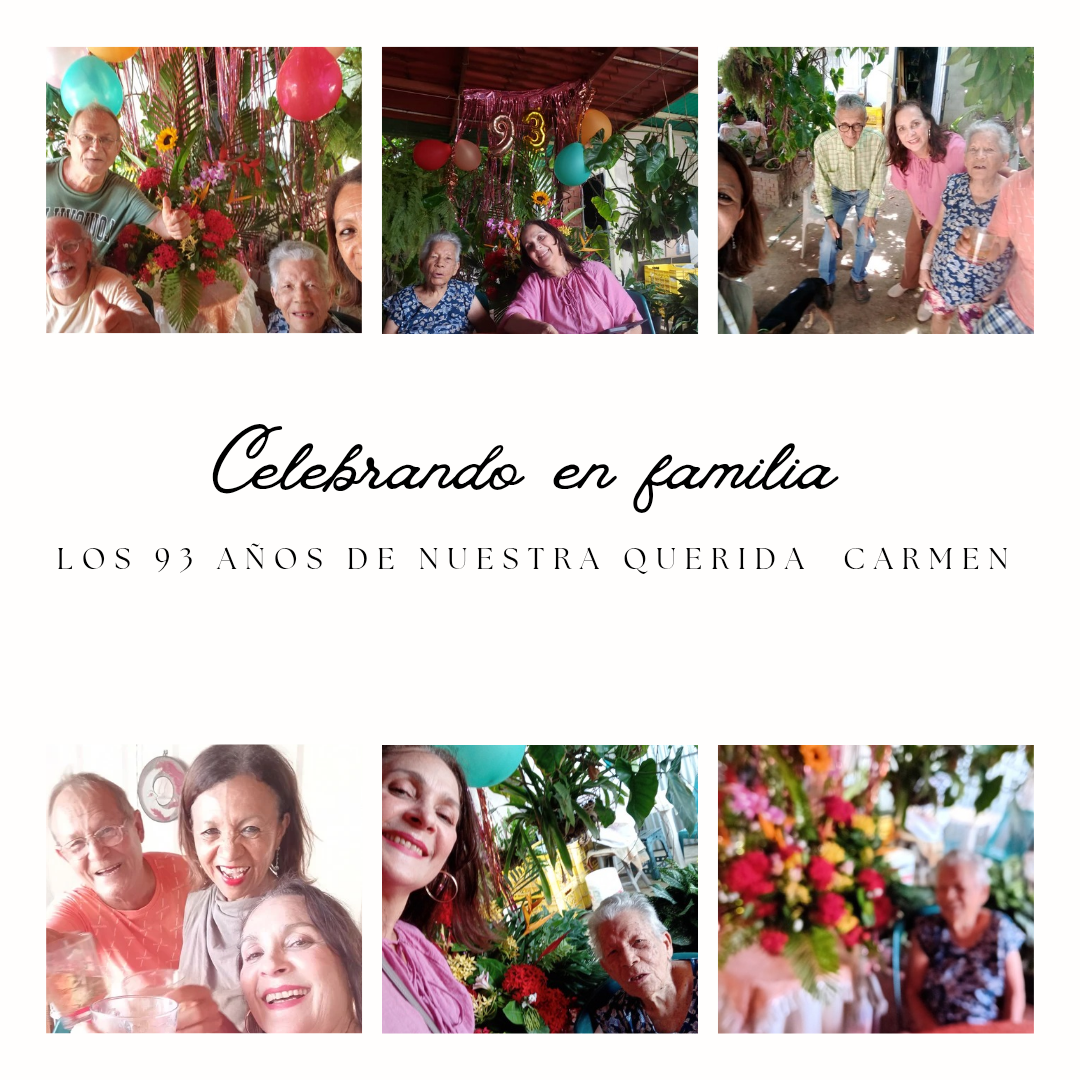  🎉✨️Celebrating Carmen's 93rd birthday as a family.✨️🎉[Eng][Esp]