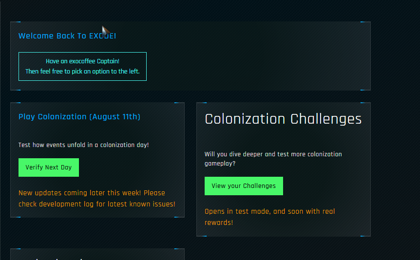 'View your Challenges' will get you to the new screen!