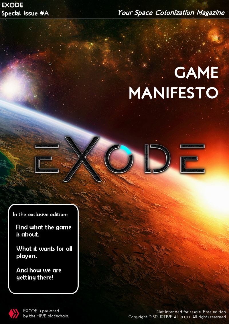 Just an example. We'll make that webzine front page a bit different.
