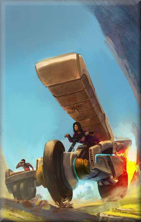 This custom Turbo-vehicle is part of the Beta Booster collection. Art by Art_eto!
