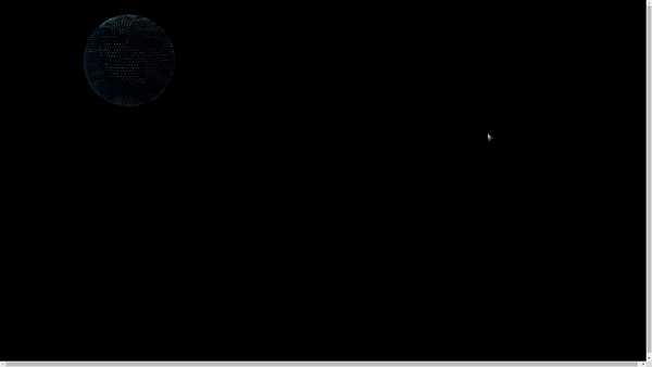 It was important for us to be able to represent customized planets in 3D. Objective scored!