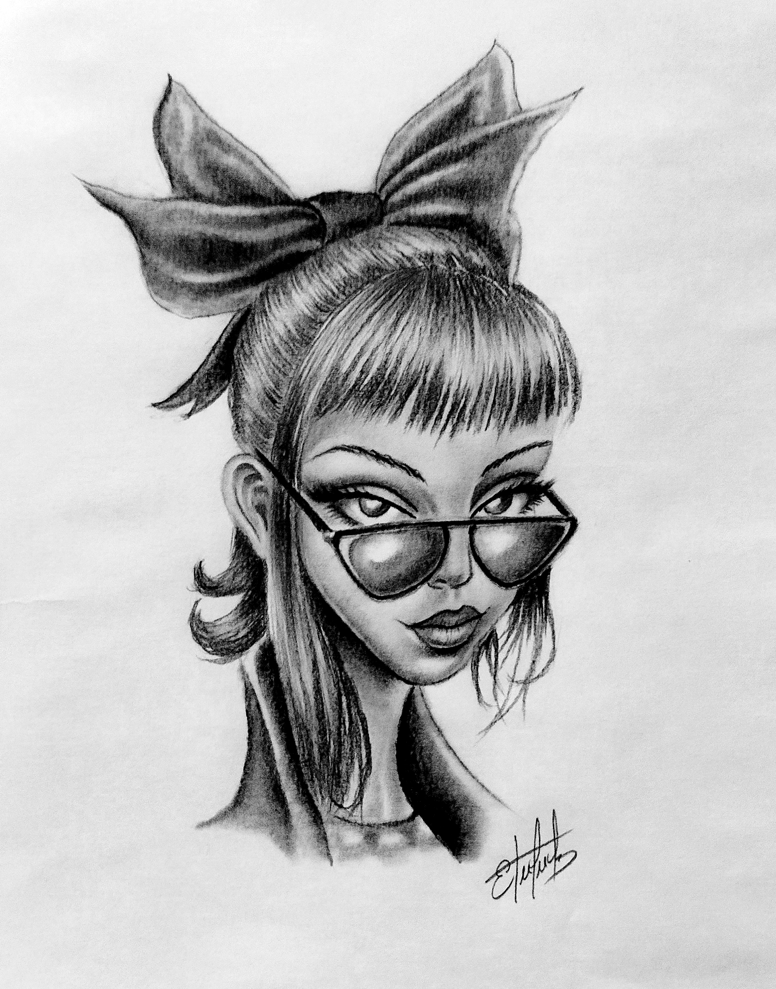 bloggif_6…
Payout: 0.000 HBDPretty woman with glasses. Drawing created with graphite pencil... Linda mujer con lentes. Dibujo creado con lápiz de grafito.
2024-05-21 18:35<center>![image.png