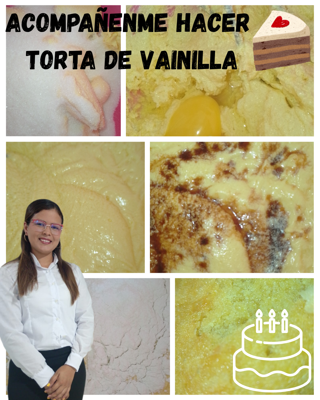 Acompañenme hacer torta de vainilla, como pasatiempo de mi día libre [Esp/Eng]
