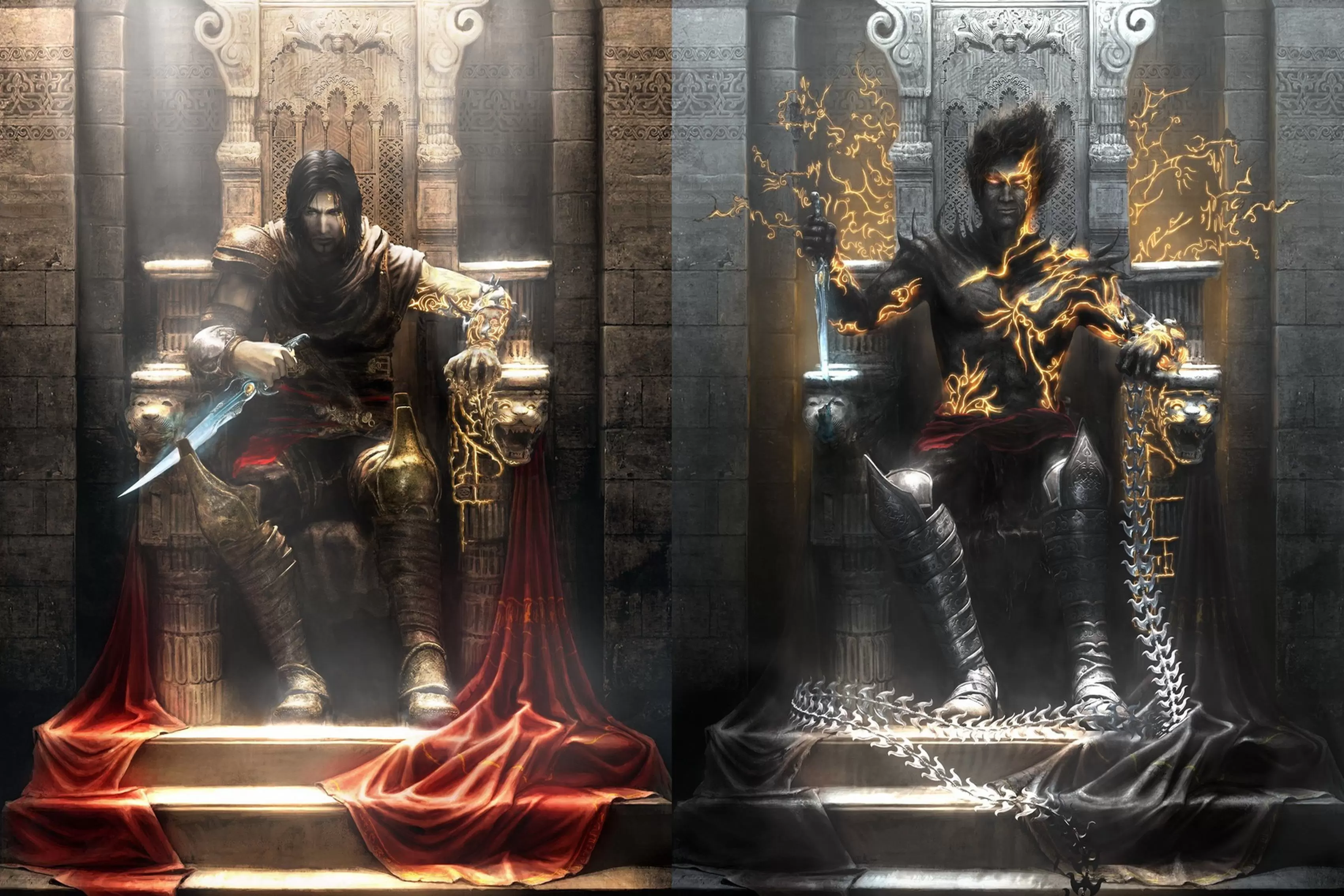 PrinceofpersiathetwothronesgameLivingroomhomeartdecorwoodframefabriter.webp