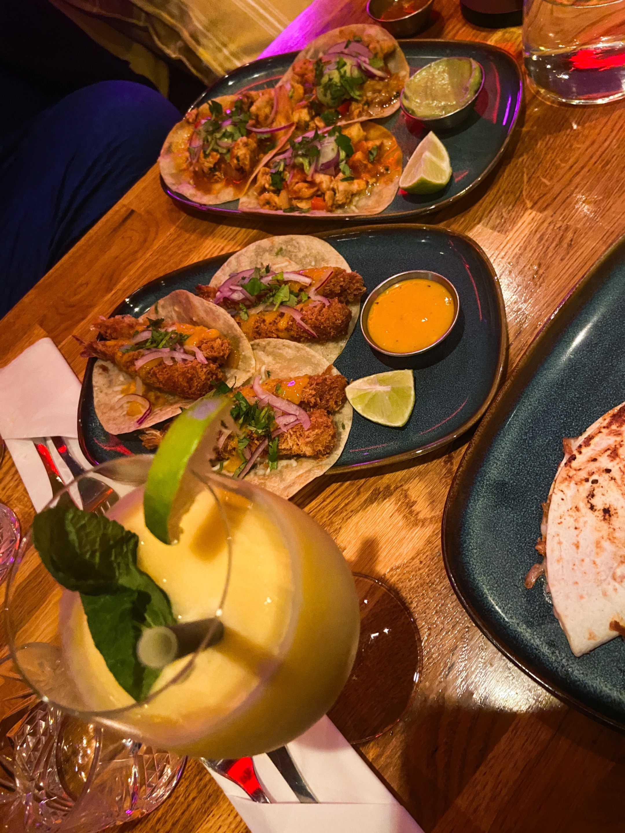 We ended the "vacation" with tacos. It was so good, and a great ending.