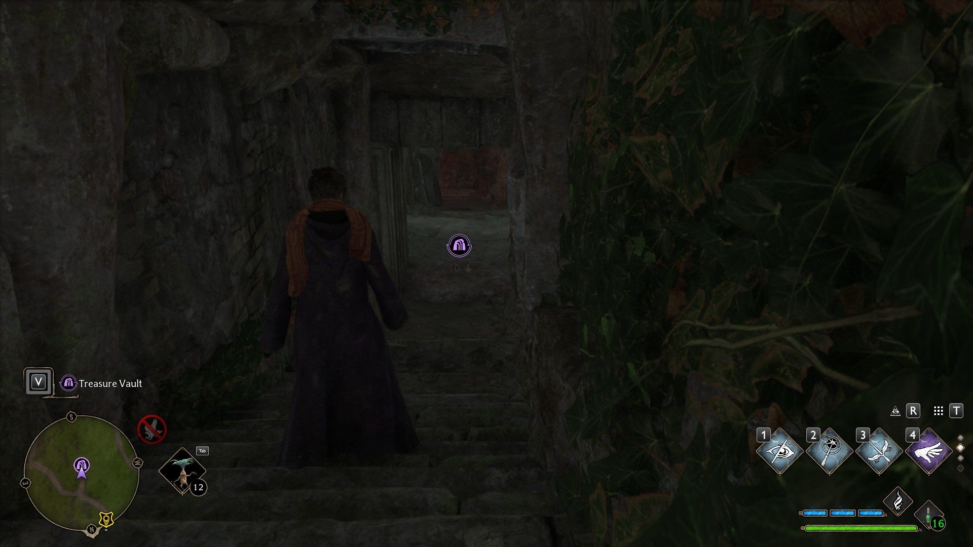 Walking inside to the Treasure Vault Guide Hogwarts Legacy.jpg