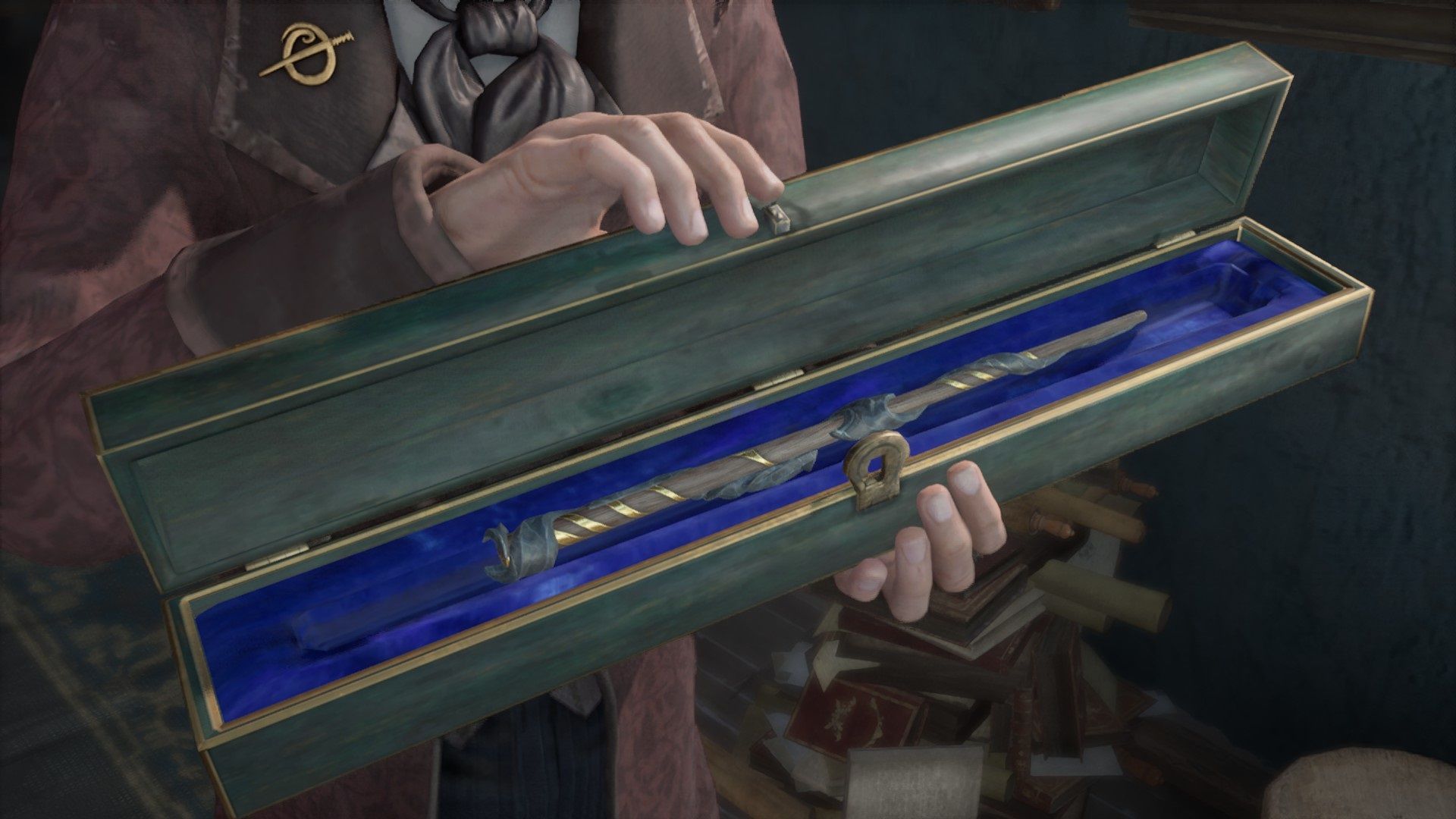 Crafting the special wand Hogwarts Legacy Keepers Caverns.jpg