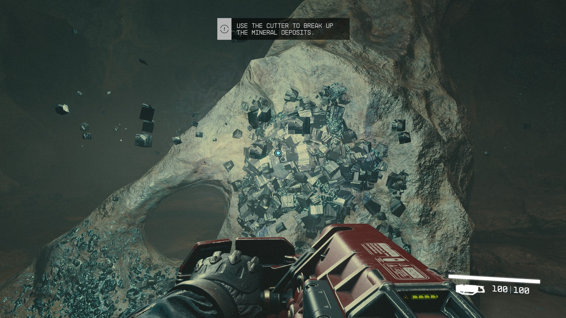breaking up the mineral deposit in Starfield.png