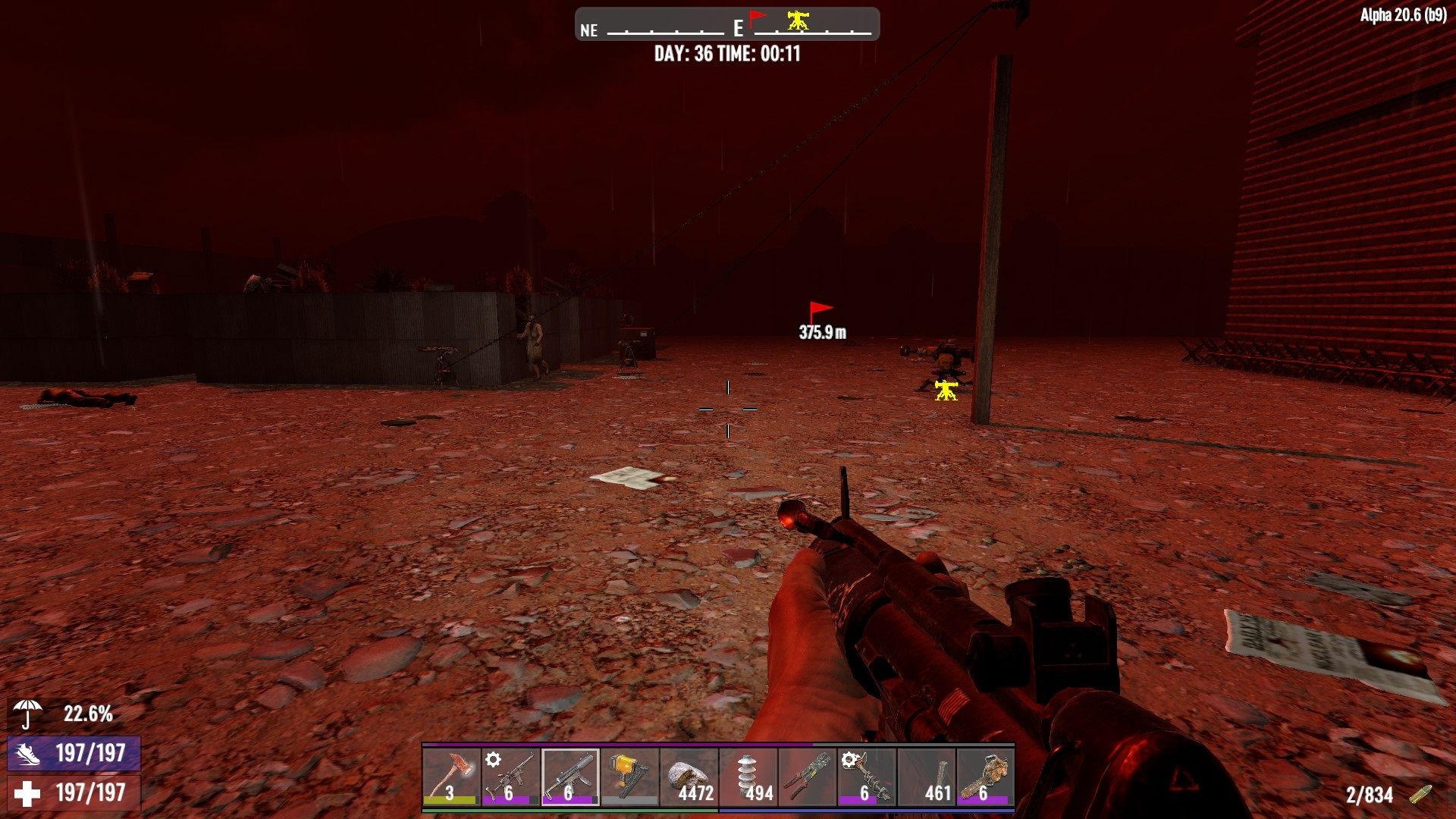 zombies getting around a turrent blood moon 7 days to die.jpg