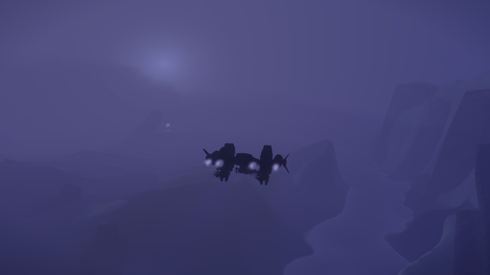 near whiteout conditions while flying Rocktropia Arctic Hunt The Thing.jpg