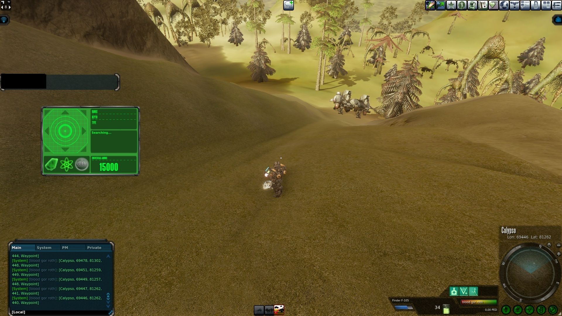 ship rolled down a hill in Entropia Universe  while mining.jpg