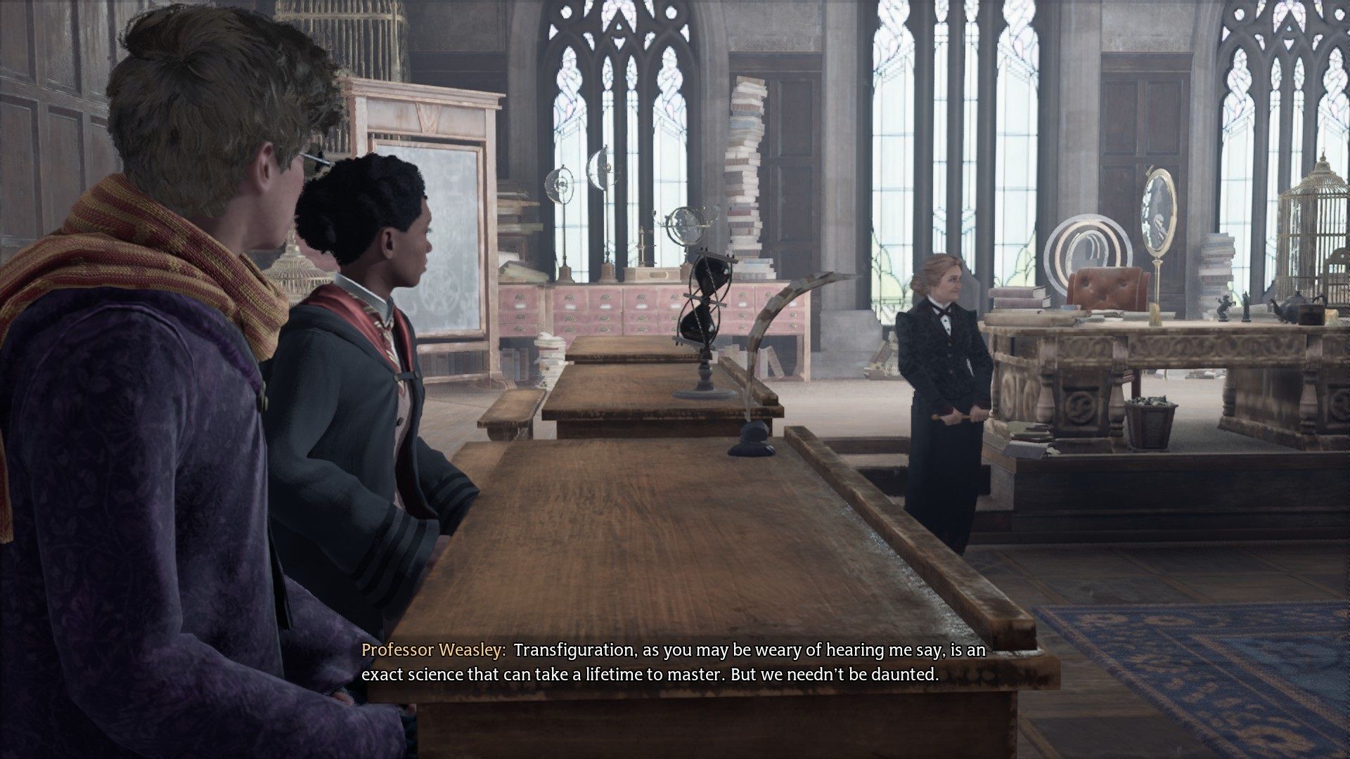 Attending a class and doing nothing in Hogwarts Legacy.jpg