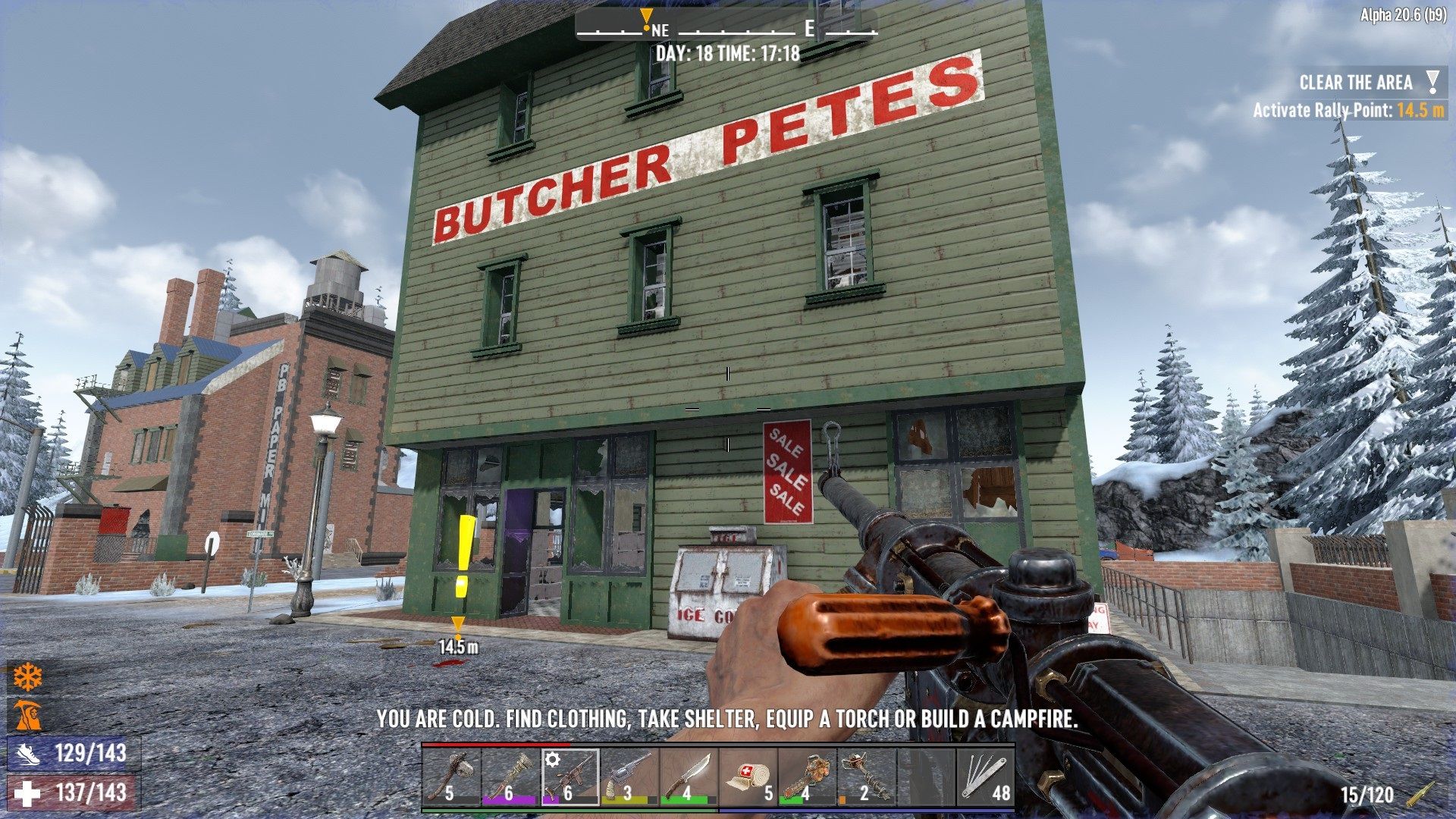 clearing out the butcher petes shop.jpg