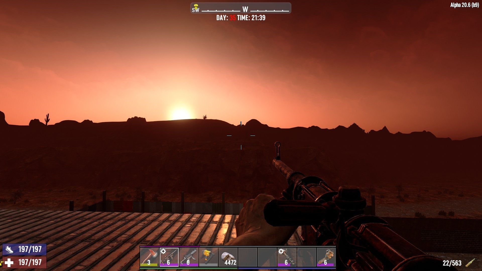 up on the roof blood moon 7 days to die.jpg