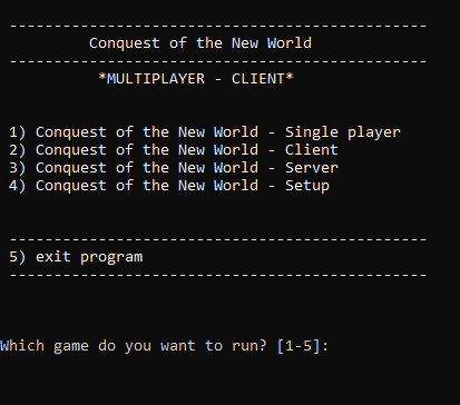 conquest of the new world single-player startup.png