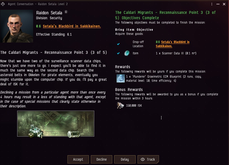 Raidon Setala third mission.jpg