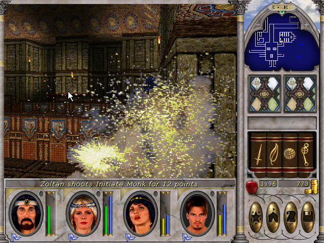 fighting monks in Silver Helm Outpost Might and Magic VI.png