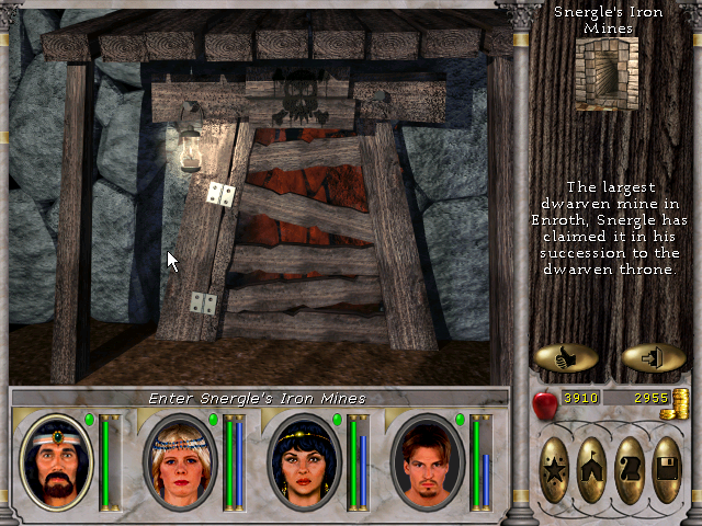 doorway into Snergles Iron Mines Might and Magic VI.png