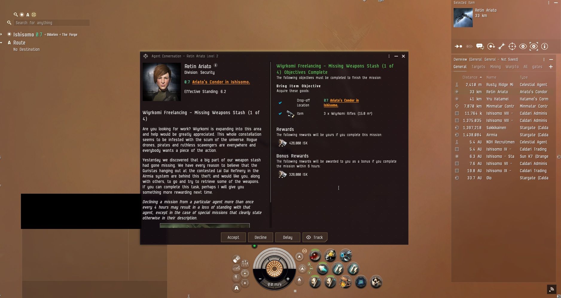 Retin Aristo first mission.jpg