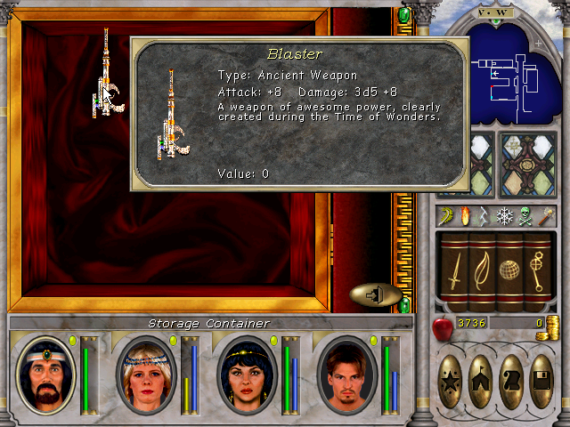 blaster weapon Control Room Might And Magic VI.png