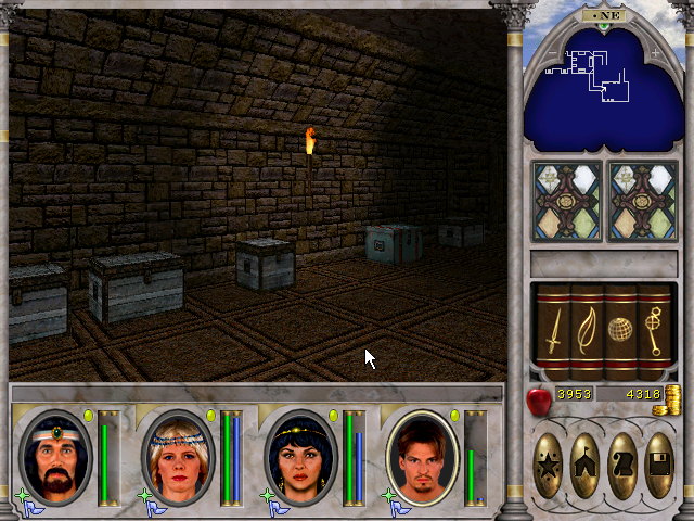 lots of chests to loot in Temple Of The Sun Might and Magic VI.png