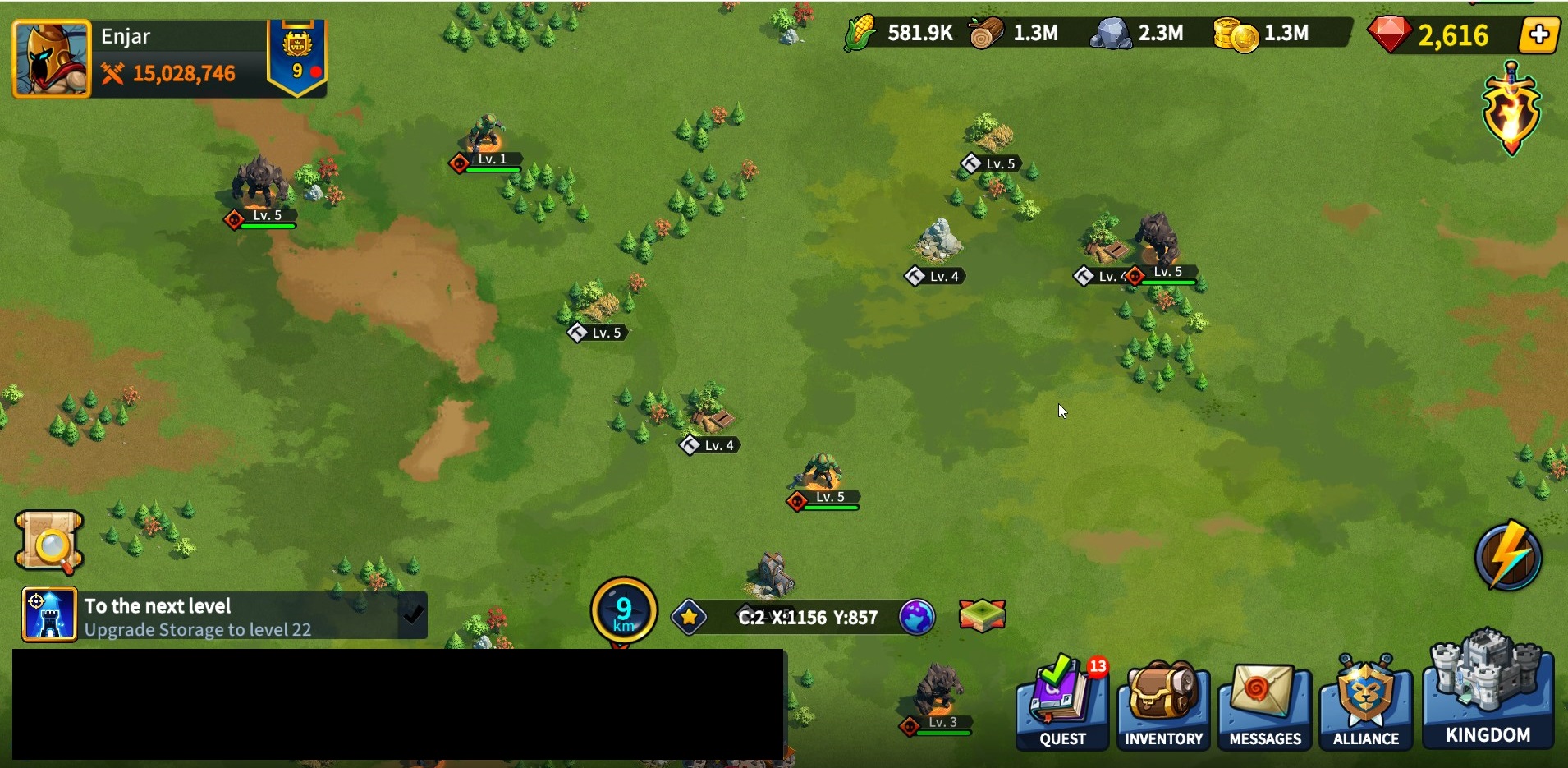 League of Kingdoms monsters on the map.jpg