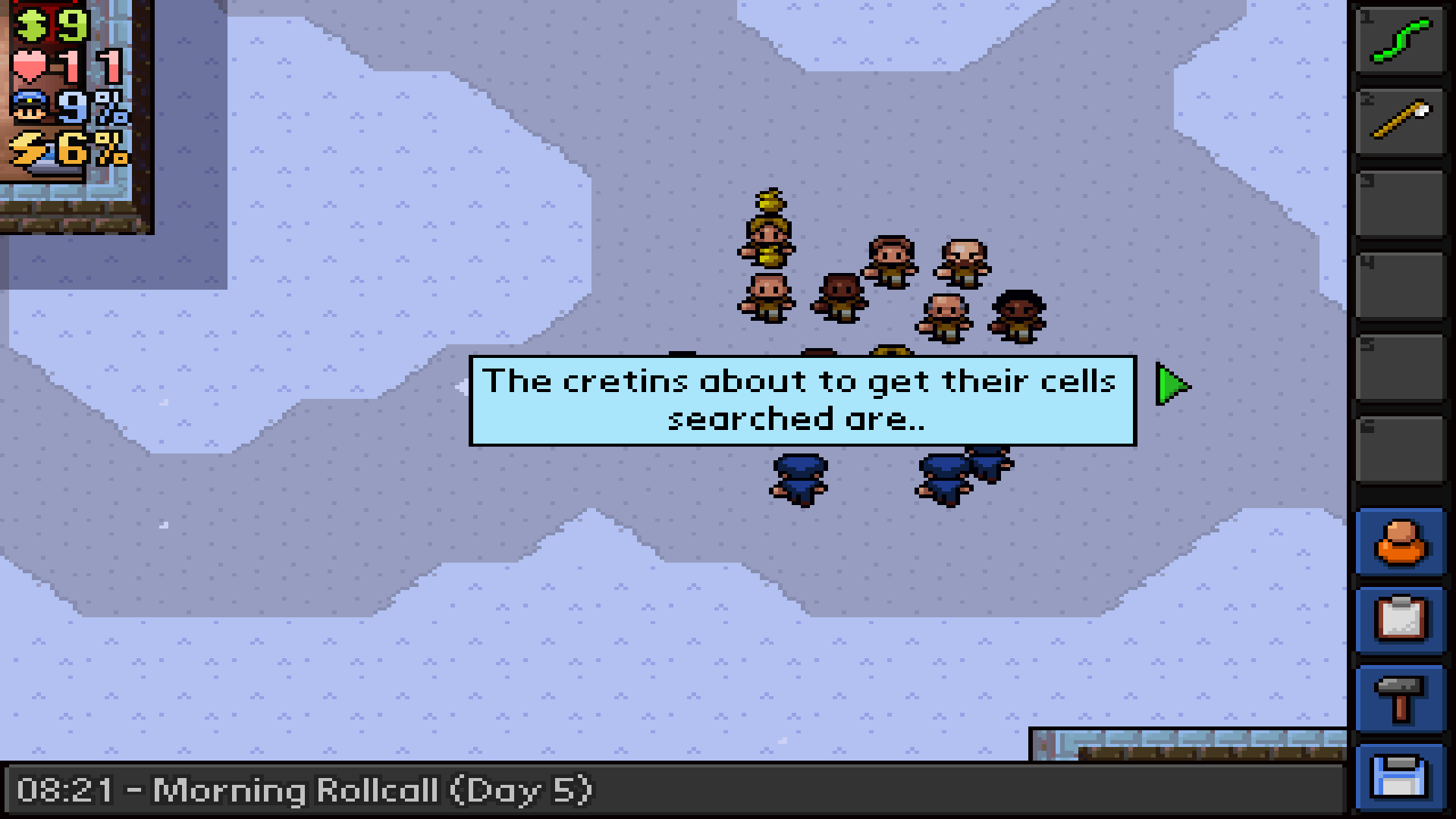 The Escapists roll call.png