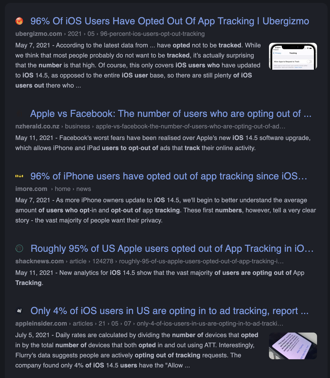 How many iOS users opted out of app tracking.png