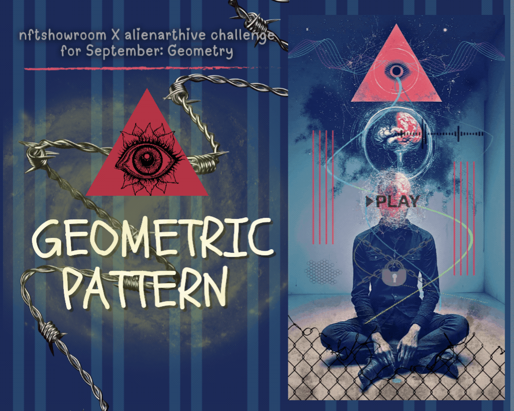 nftshowroom X alienarthive challenge for September_ Geometry by eve66.gif